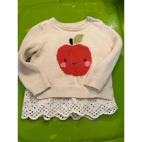 Baby Gap Apple Sweater - Picture 1 of 6